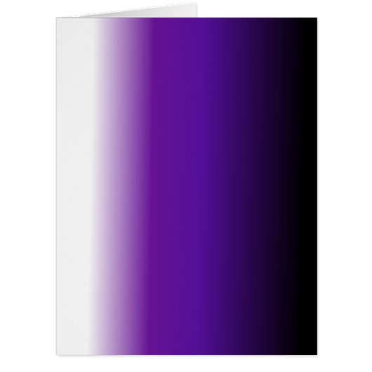 Black Purple White Ombre Cards (Front)