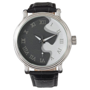 Black Puzzle Piece Watch