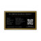 Black QR Code Electrician Electrical Contractor 