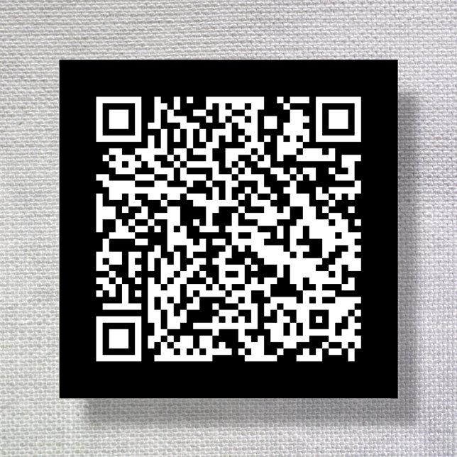 Black | QR Code Fabric Clothing Labels (Creator Uploaded)