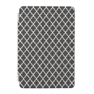 Black Quatrefoil iPad Mini Cover