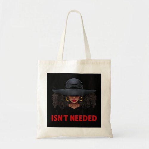 Black Queen African American Ladies Curly Natural  Tote Bag