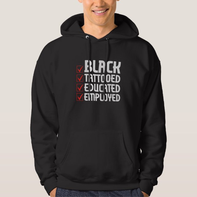 Black Queen Afro Black History Month African Ameri Hoodie (Front)