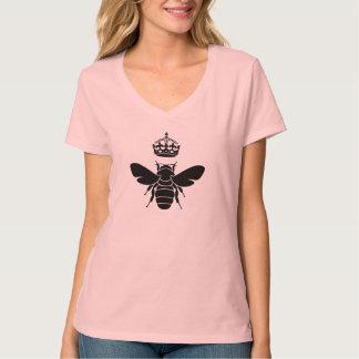 Black Queen Bee Logo...Are You A Queen Bee? T-Shirt
