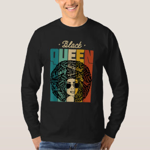 Black Queen - Black History Month & Pride Gift T-Shirt