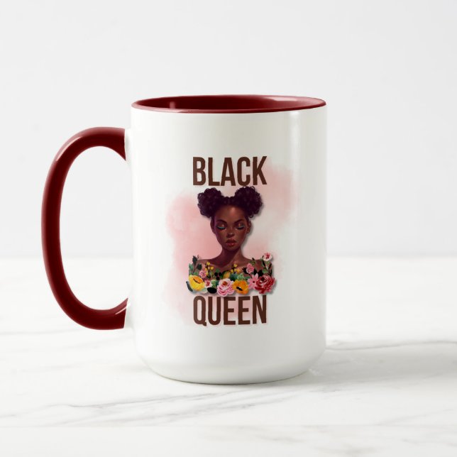 Black Queen Coffee Mug (Left)