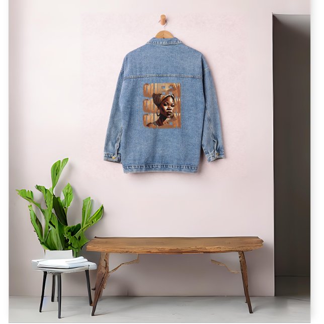 Black Queen  Denim Jacket (Creator Uploaded)