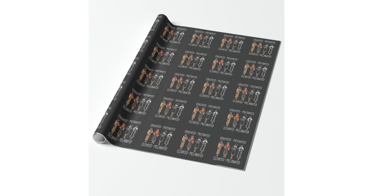 Black Queen Wrapping Paper 