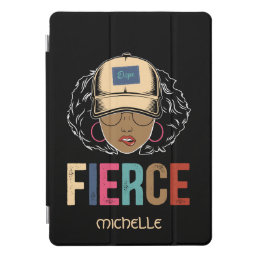 Black Queen | Fierce | Black Woman iPad Pro Cover
