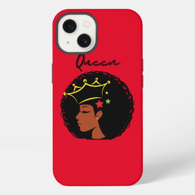 Black Queen Iphone Case (Back)