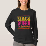 Black Queen Melanin Afro American Black History T-Shirt