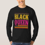 Black Queen Melanin Afro American Black History T-Shirt