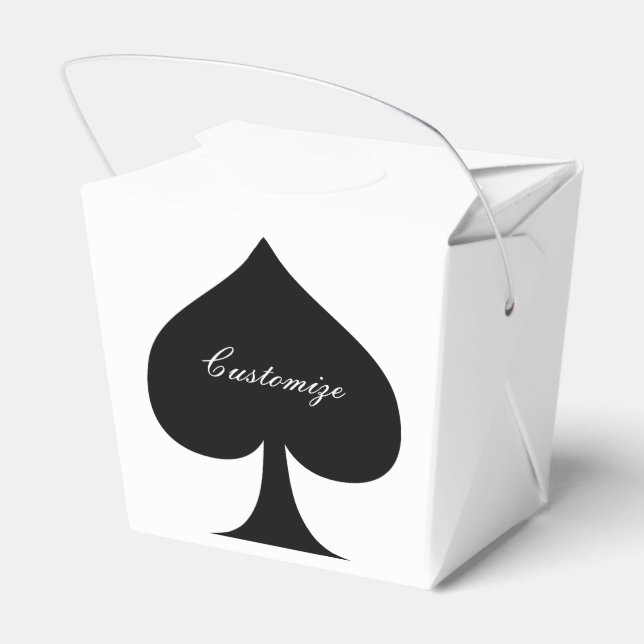 Black Queen of Spades Black Thunder_Cove Favor Boxes (Back Side)