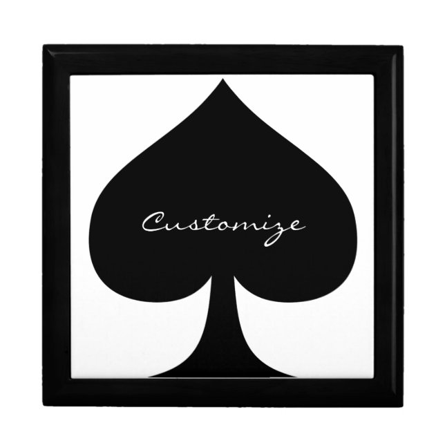 Black Queen of Spades Black Thunder_Cove Gift Box (Front)