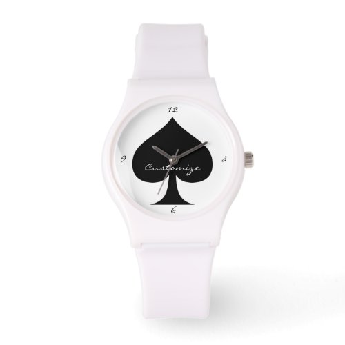 Black Queen of Spades Black Thunder_Cove Watch