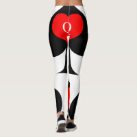 Red Heart Queen Leggings