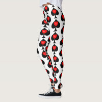 Red Heart Queen Leggings