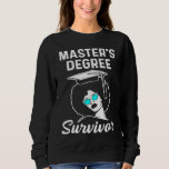Black Queen Survivor Masters Graduation Sweatshirt