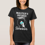 Black Queen Survivor Masters Graduation T-Shirt