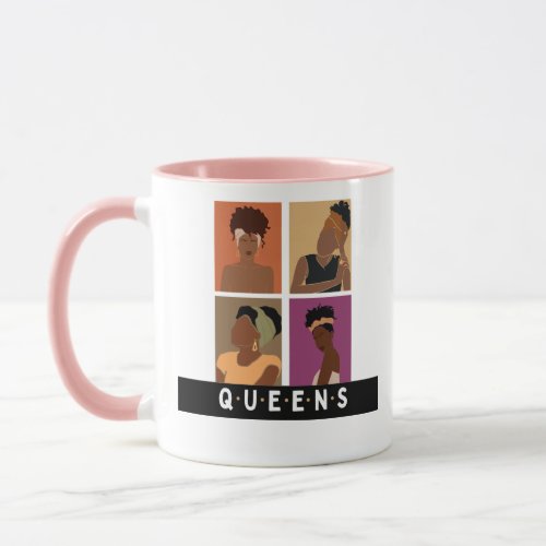Black Queens Unapologetically Dope African America Mug