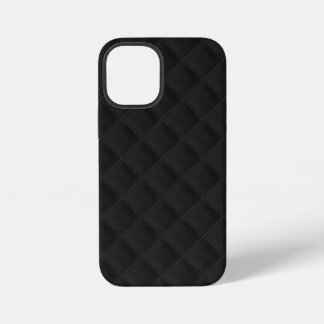 Black Quilted Leather Case-Mate iPhone Case