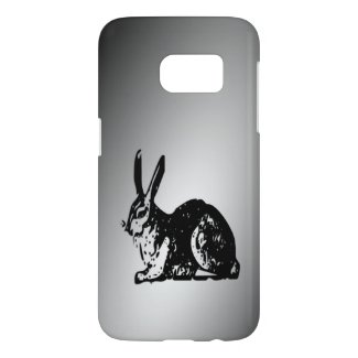 Black Rabbit Samsung Galaxy S7 Case