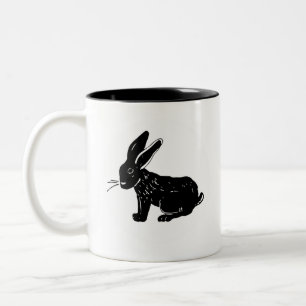Black Rabbit SAV - square logo mug