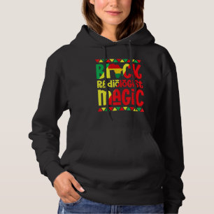 Black Radiologist Magic African Pride Black Histor Hoodie