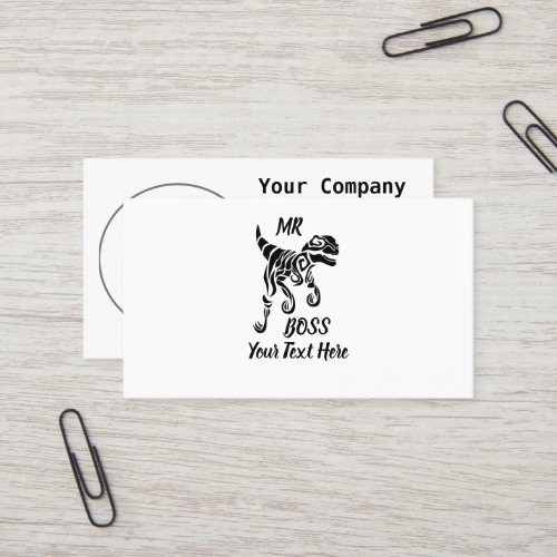 Black Raptor  Business Card