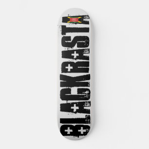 BLACK RASTA Skateboard