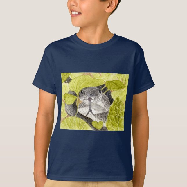 Black Rat Snake T-Shirt (Front)