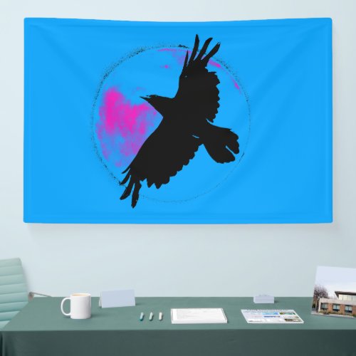  Black Raven  Blue Moon  Banner