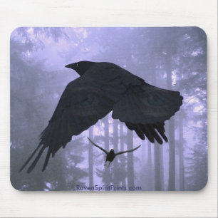 BLACK RAVEN Collection Mouse Pad