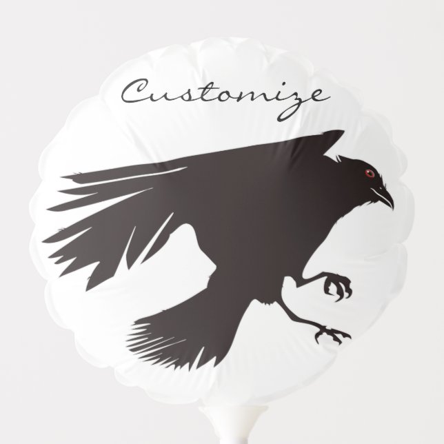 Black Raven Flying Thunder_Cove Balloon (Front)