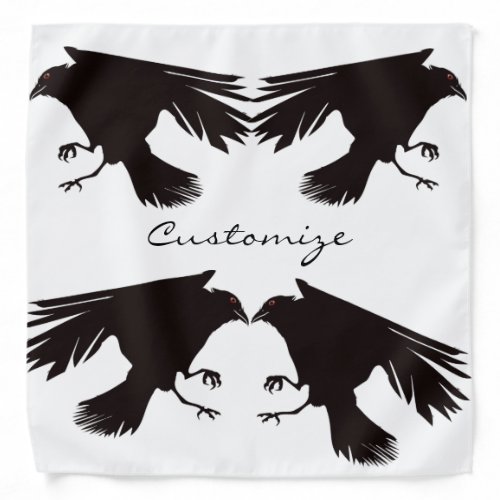 Black Raven Flying Thunder_Cove Bandana