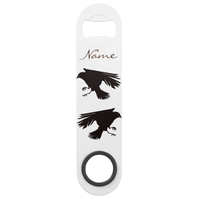 Black Raven Flying Thunder_Cove Bar Key (Front)