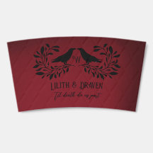 Black Raven Monogram Til Death Do Us Part