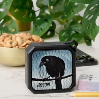 Black Raven Personalized Bluetooth Speaker