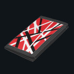 Black, Red, and White Graphic Trifold Wallet<br><div class="desc">Original bold design,  made by ME!</div>
