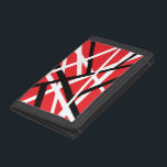 Black, Red, and White Graphic Trifold Wallet<br><div class="desc">Original bold design,  made by ME!</div>