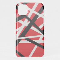 Black, Red, and White Graphic 