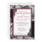 Black Red and White Lace Bridal Shower