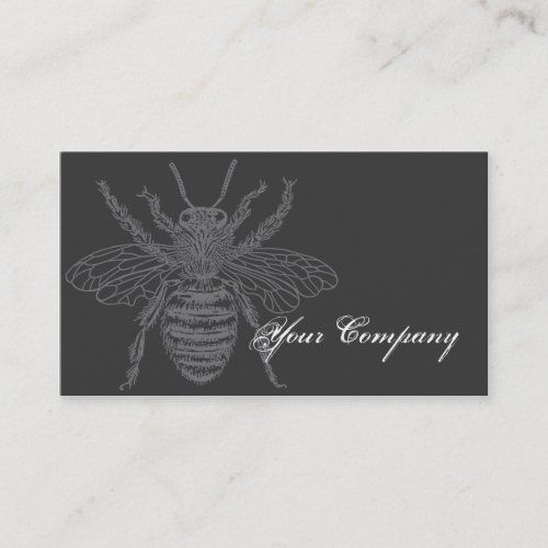 Black &amp; Red Bees Bizcard Business Cards