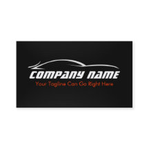 Black, Red, Car, Auto, Carbon Fiber  Business Card