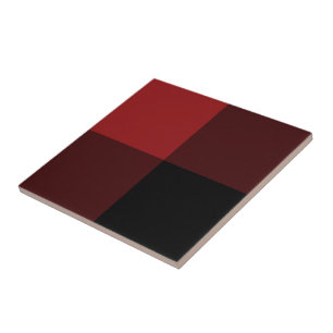Black & Red Ceramic Tile