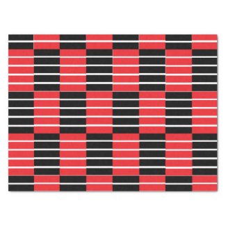 Black Red Checks and Stripes Pattern