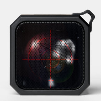 Black Red Crosshair Speaker