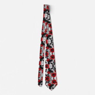 Black & Red Neck Tie