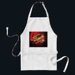 Black & Red Sushi Cook Adult Apron<br><div class="desc">Apron</div>