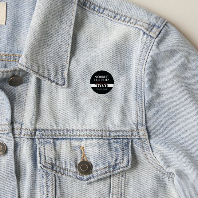 Black Red White ALL CAPS JBHS VMA Patch (On Jacket)